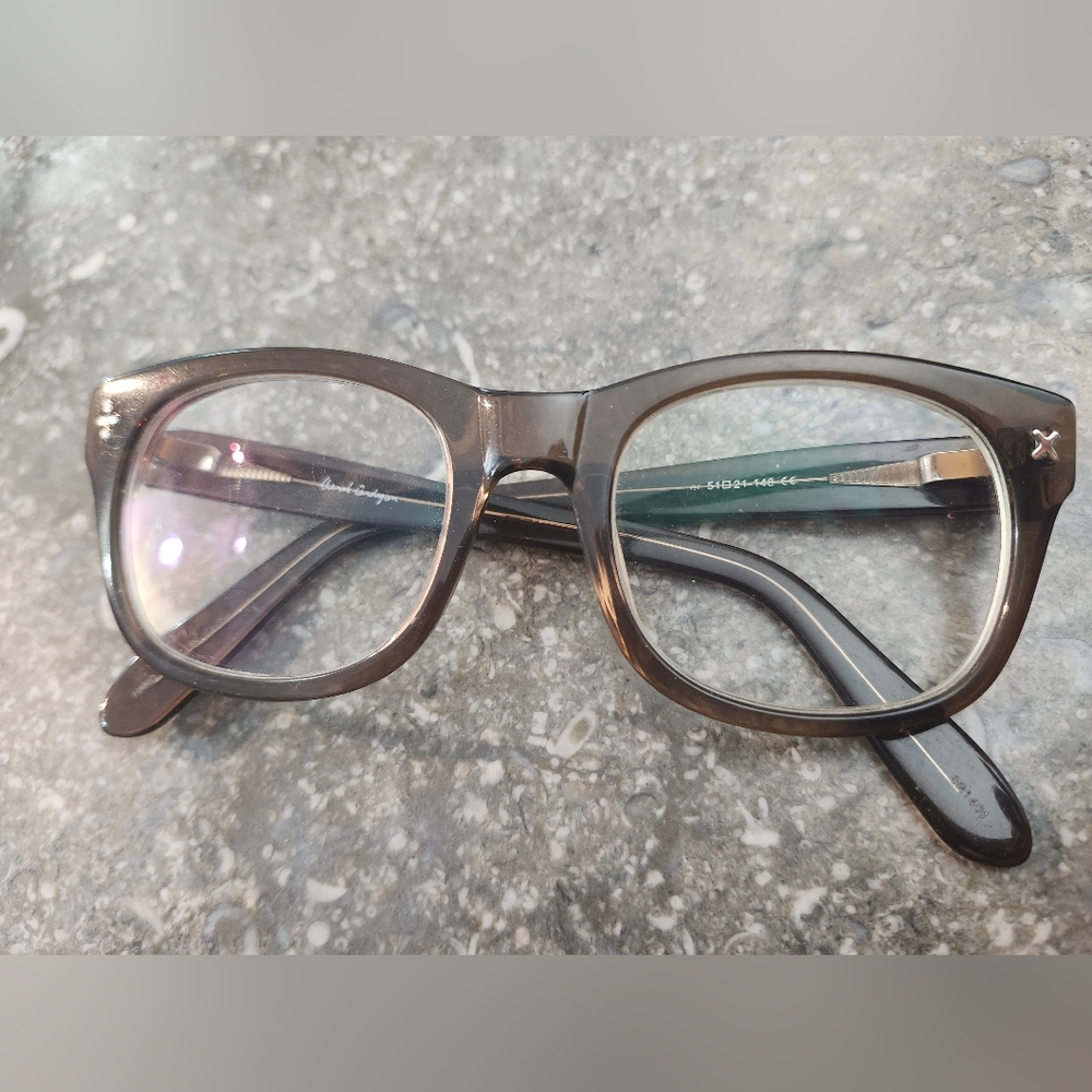 Derek Cardigan Transparent Brown Frame 51-21-148